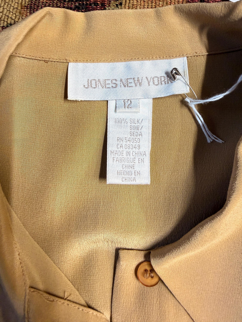 Jones New York Silk Blouse
