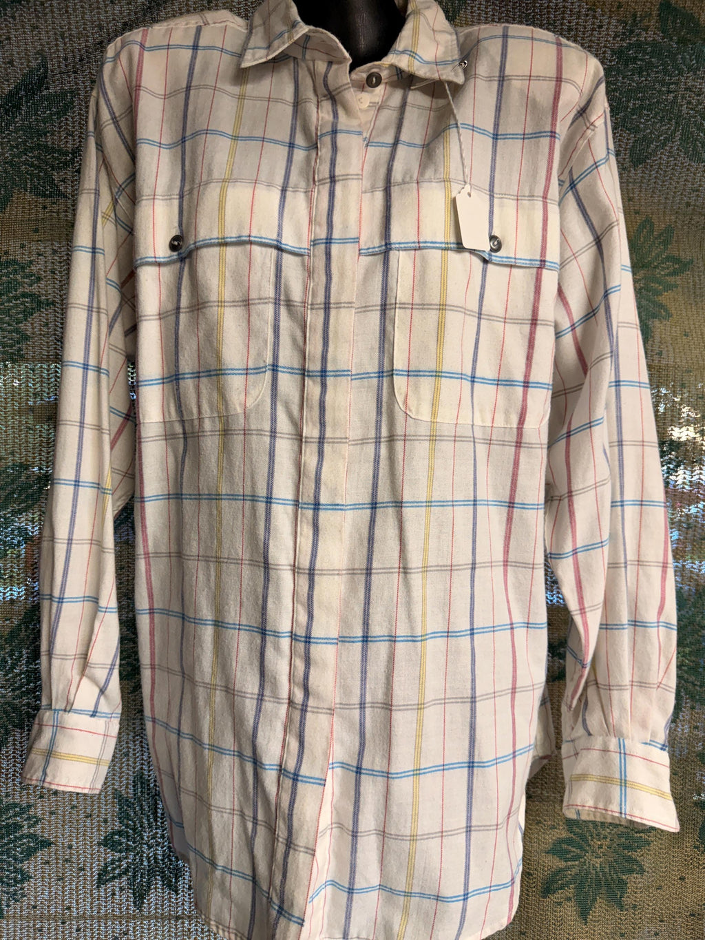Bechamel Plaid Button Front Shirt