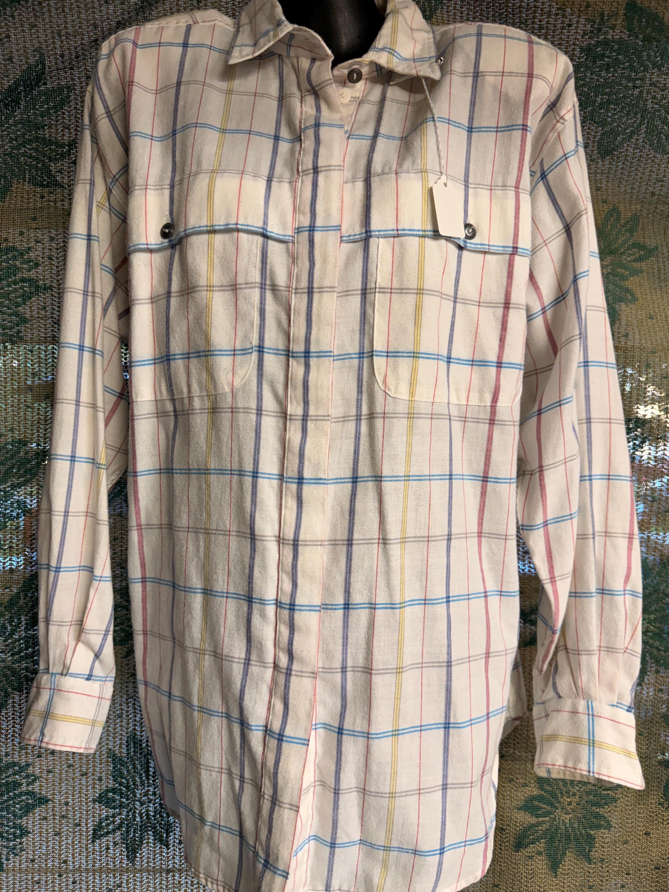 Bechamel Plaid Button Front Shirt
