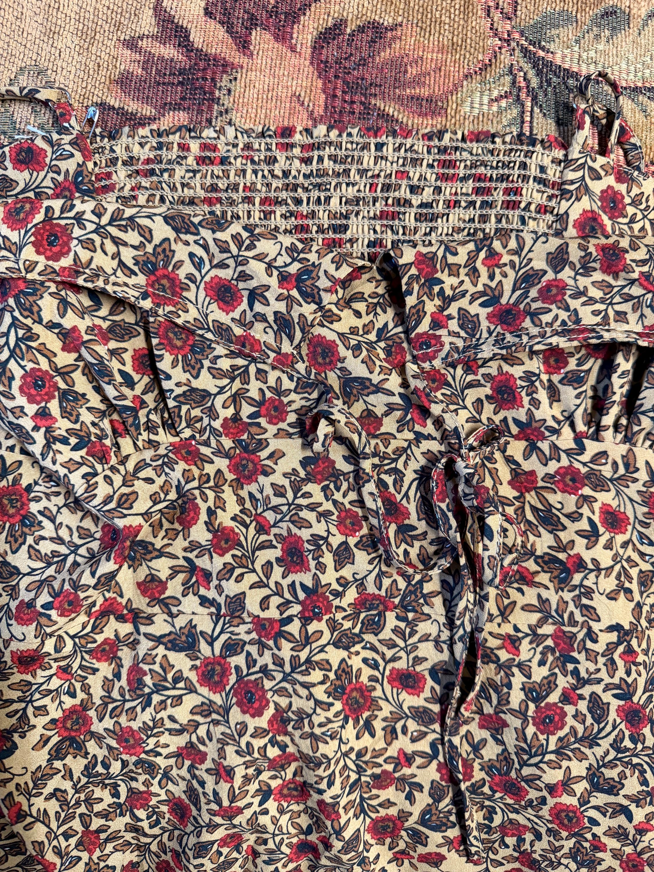 Floral Halter Maxi Dress