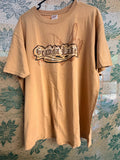 Vintage Geauga Lake Roller Coaster T-Shirt Anvil XL Ohio Amusement Park Graphic Tee