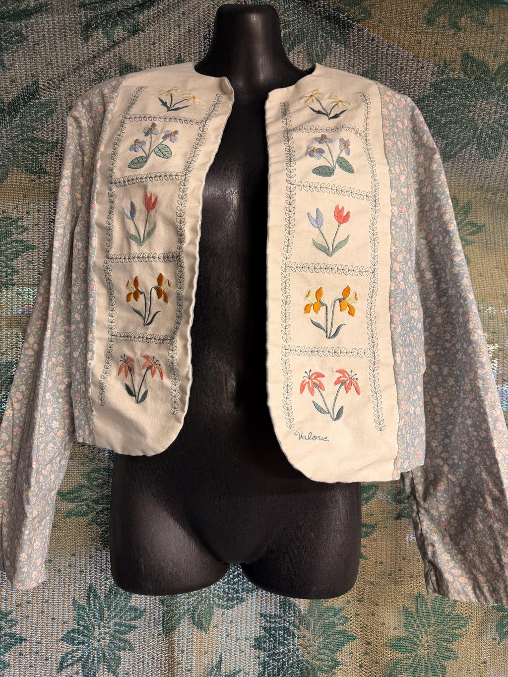 Valore Embroidered Floral Prairie Jacket