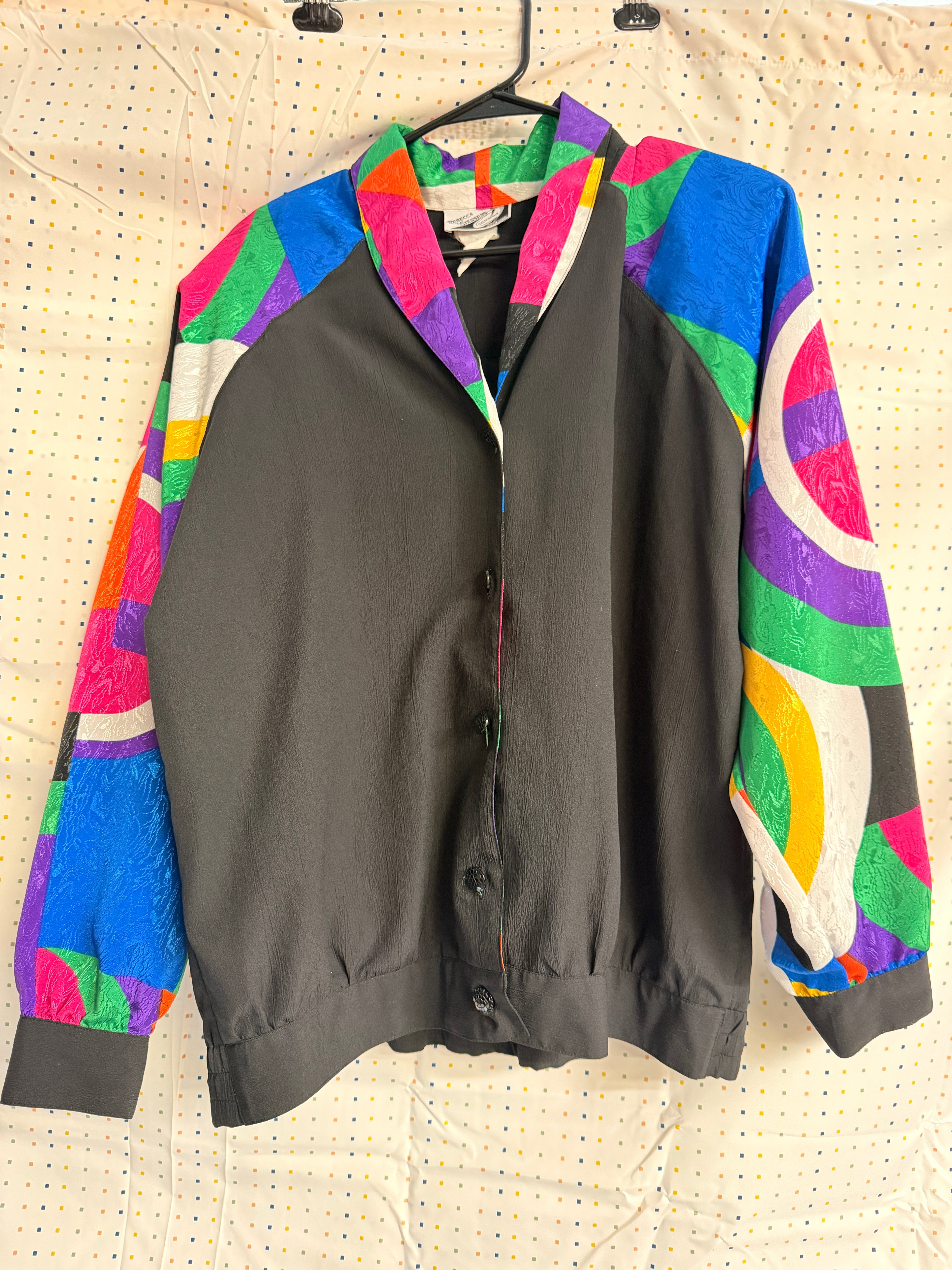 Rebecca Stevens California Colorblock Jacket