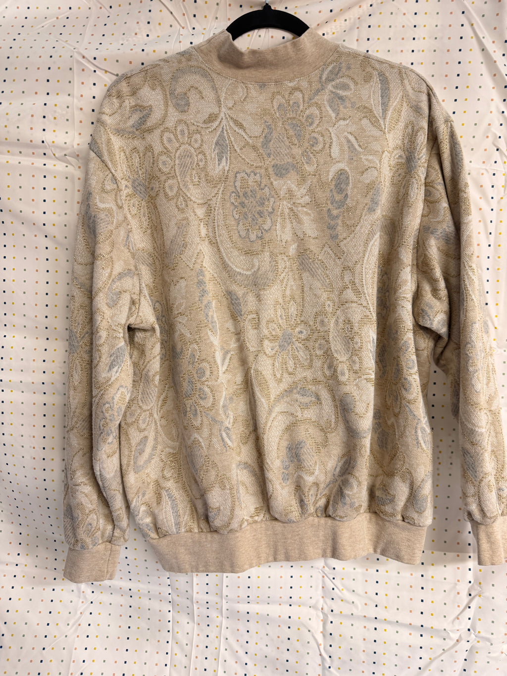 BonWorth Floral Paisley Sweatshirt (XL)