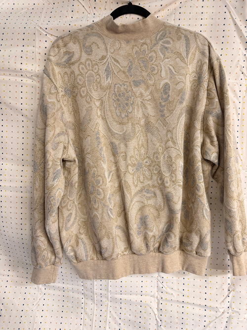 BonWorth Floral Paisley Sweatshirt (XL)
