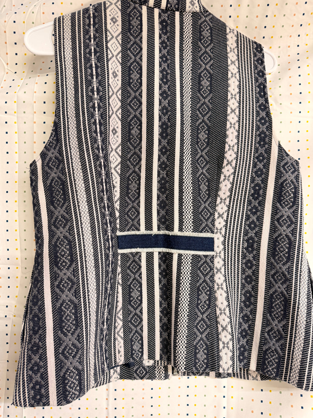 Christopher & Banks Southwestern Stripe Vest (Size Small)