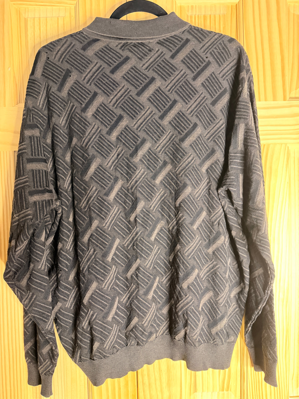 St. Croix Shop USA Knit Long Sleeve Polo