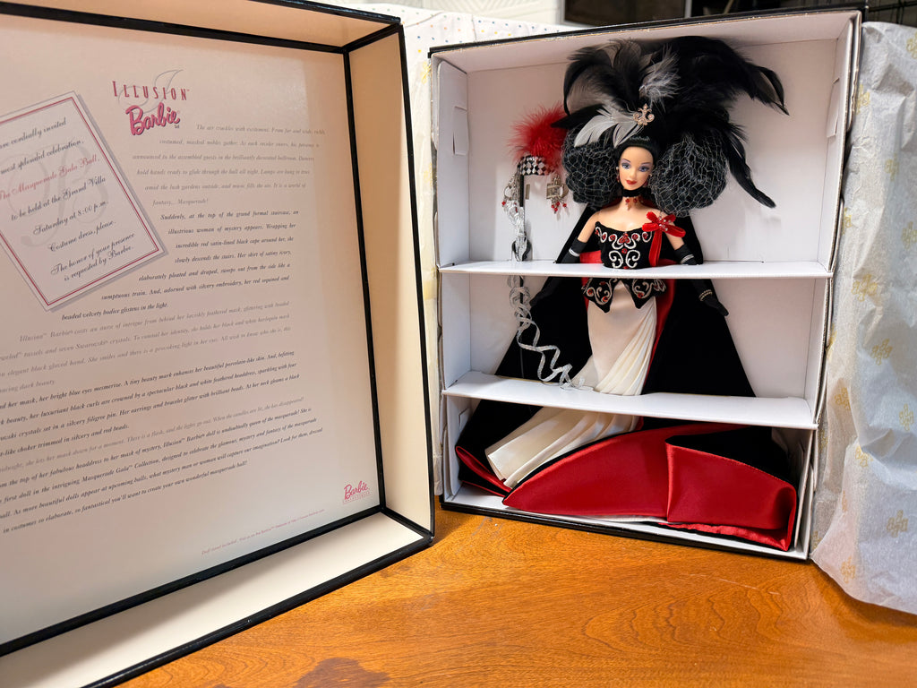 1996 Limited Edition Illusion Barbie – Masquerade Gala Collection | First in Series | Complete with Original Box & Accessories