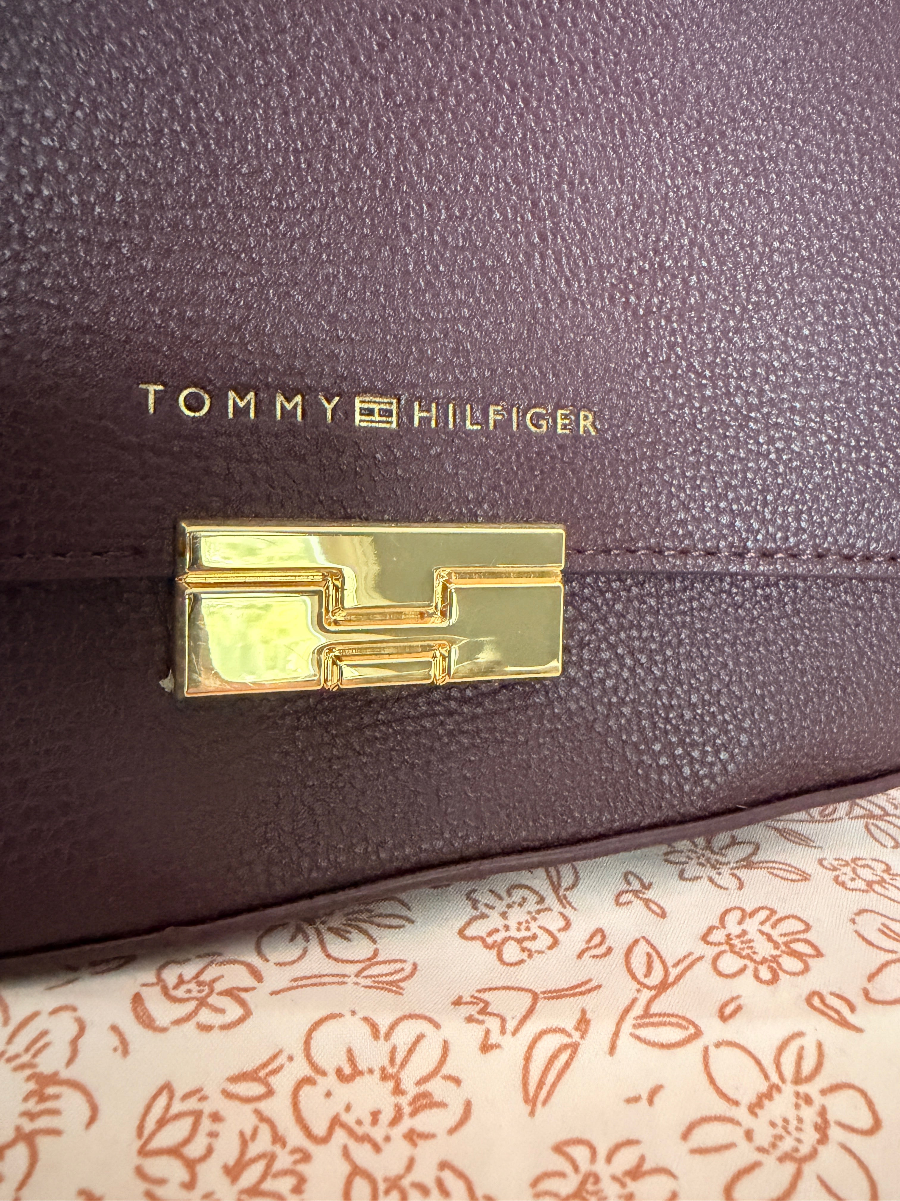 Tommy Hilfiger Burgundy Crossbody