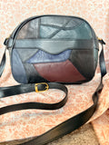 Rocky River Genuine Leather Patchwork Crossbody