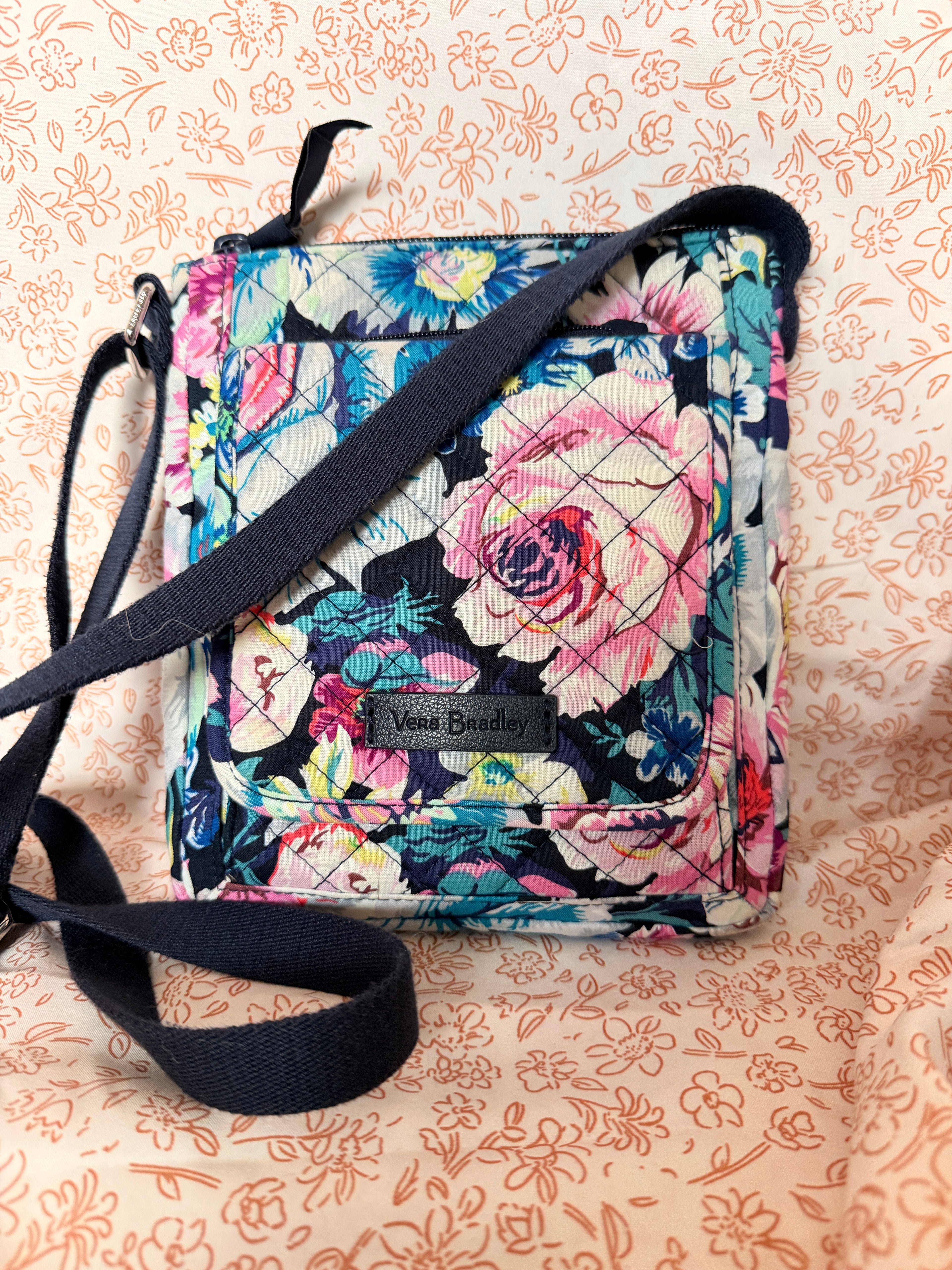 Vera Bradley Floral Crossbody