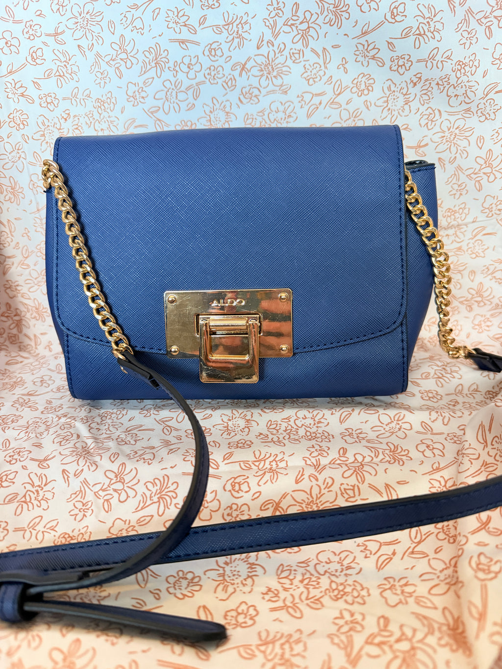 ALDO Blue Crossbody Purse