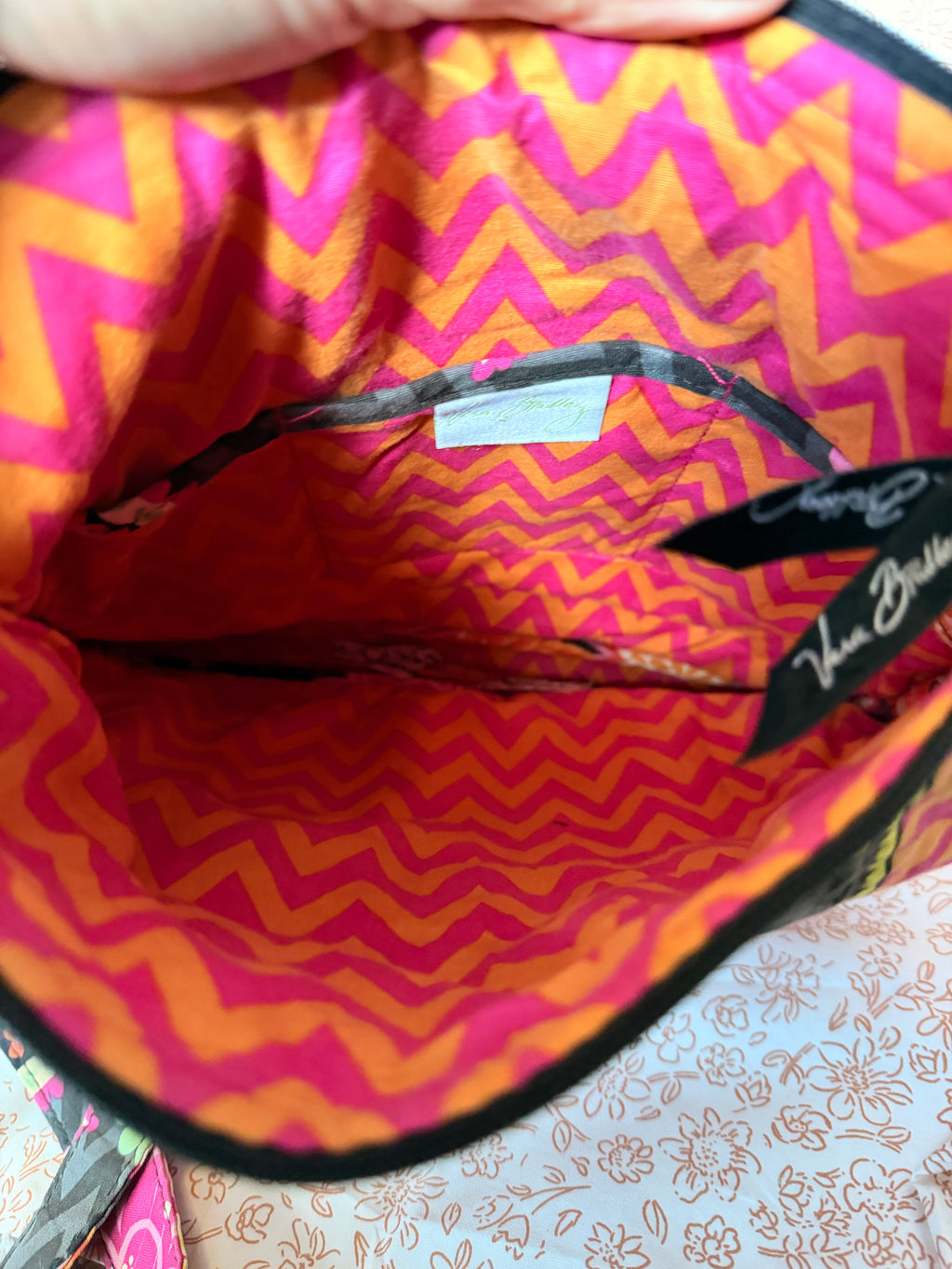 Vera Bradley Paisley Shoulder Bag Quilted Floral Handbag