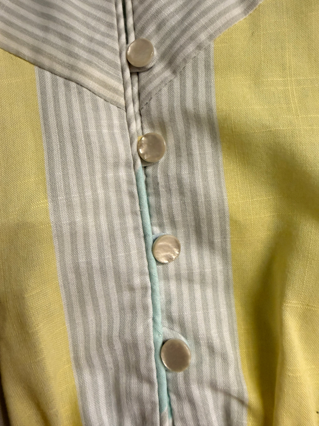 Stuart Alan Petites Pastel Stripe Dress (Size 6)