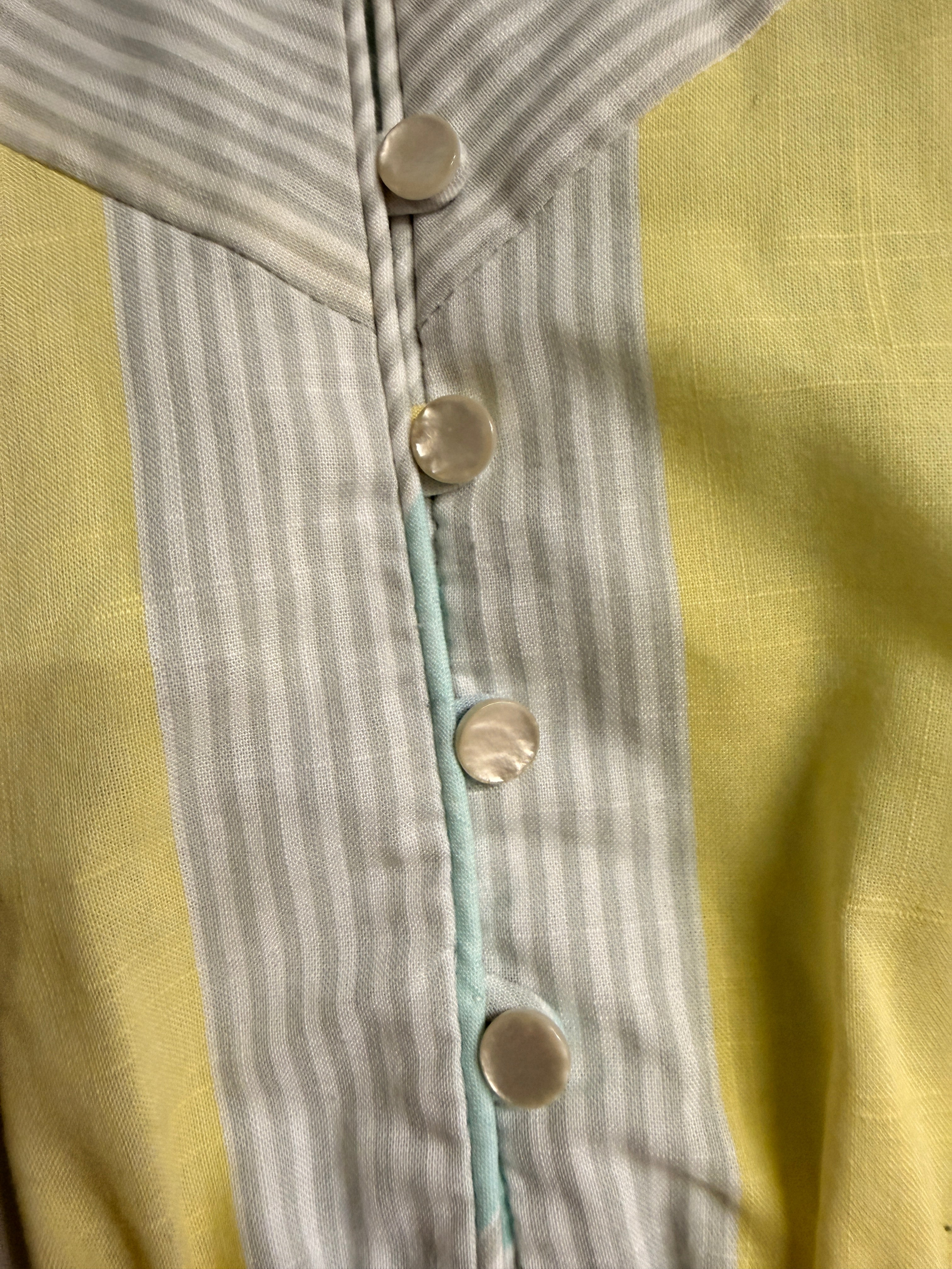 Stuart Alan Petites Pastel Stripe Dress (Size 6)