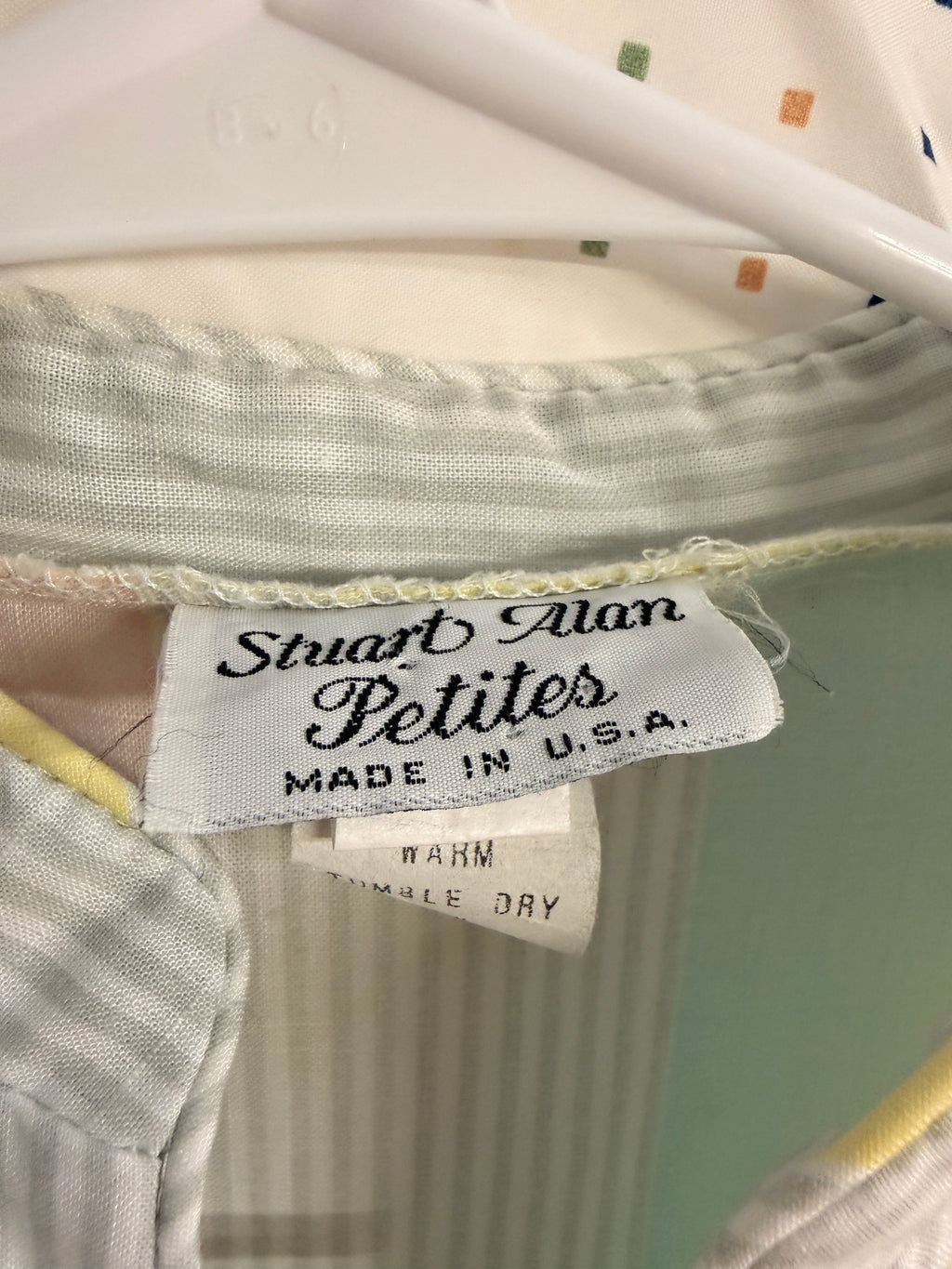 Stuart Alan Petites Pastel Stripe Dress (Size 6)