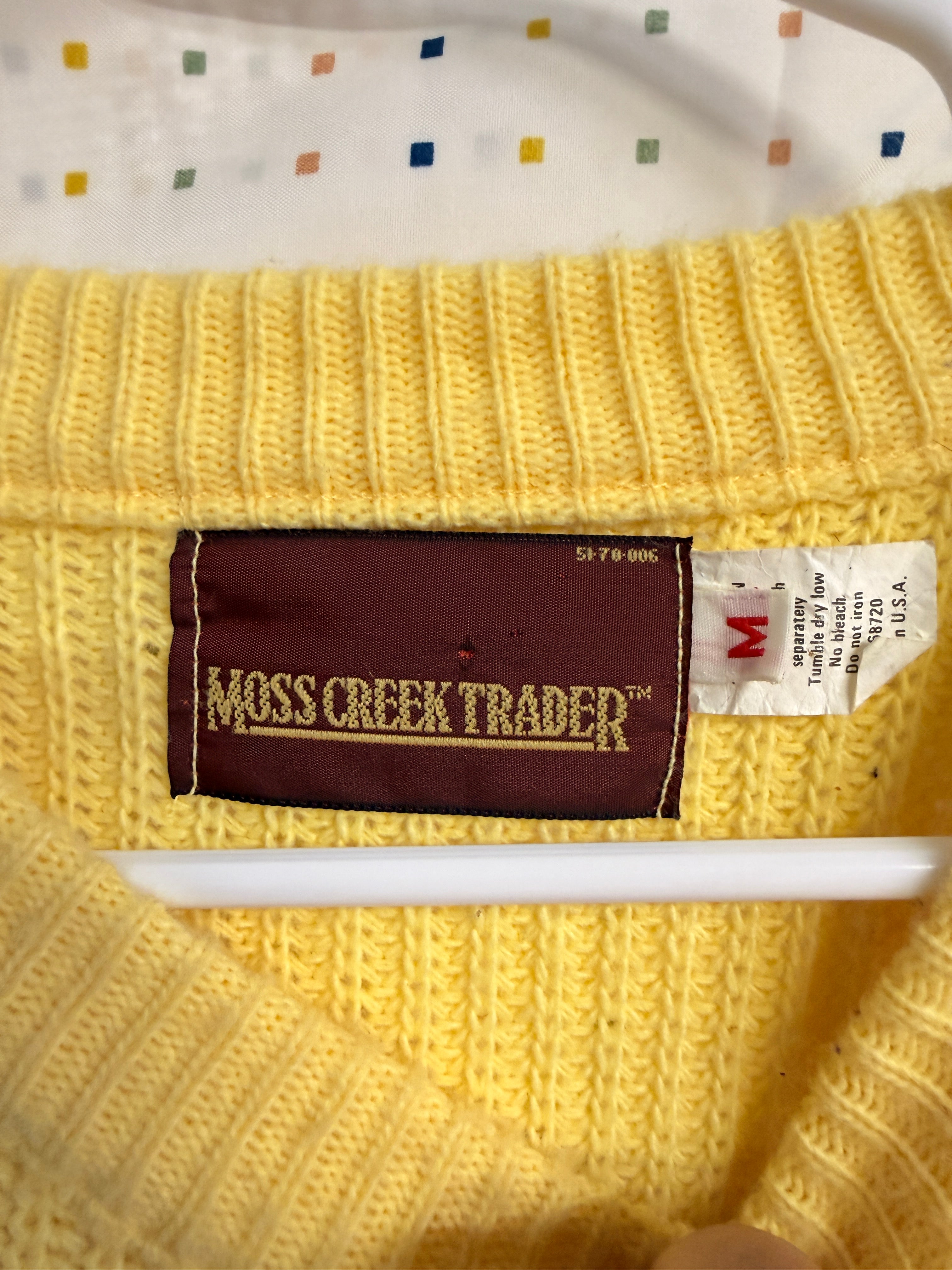 Moss Creek Traders Virgin Acrylic Sweater (Made in USA)