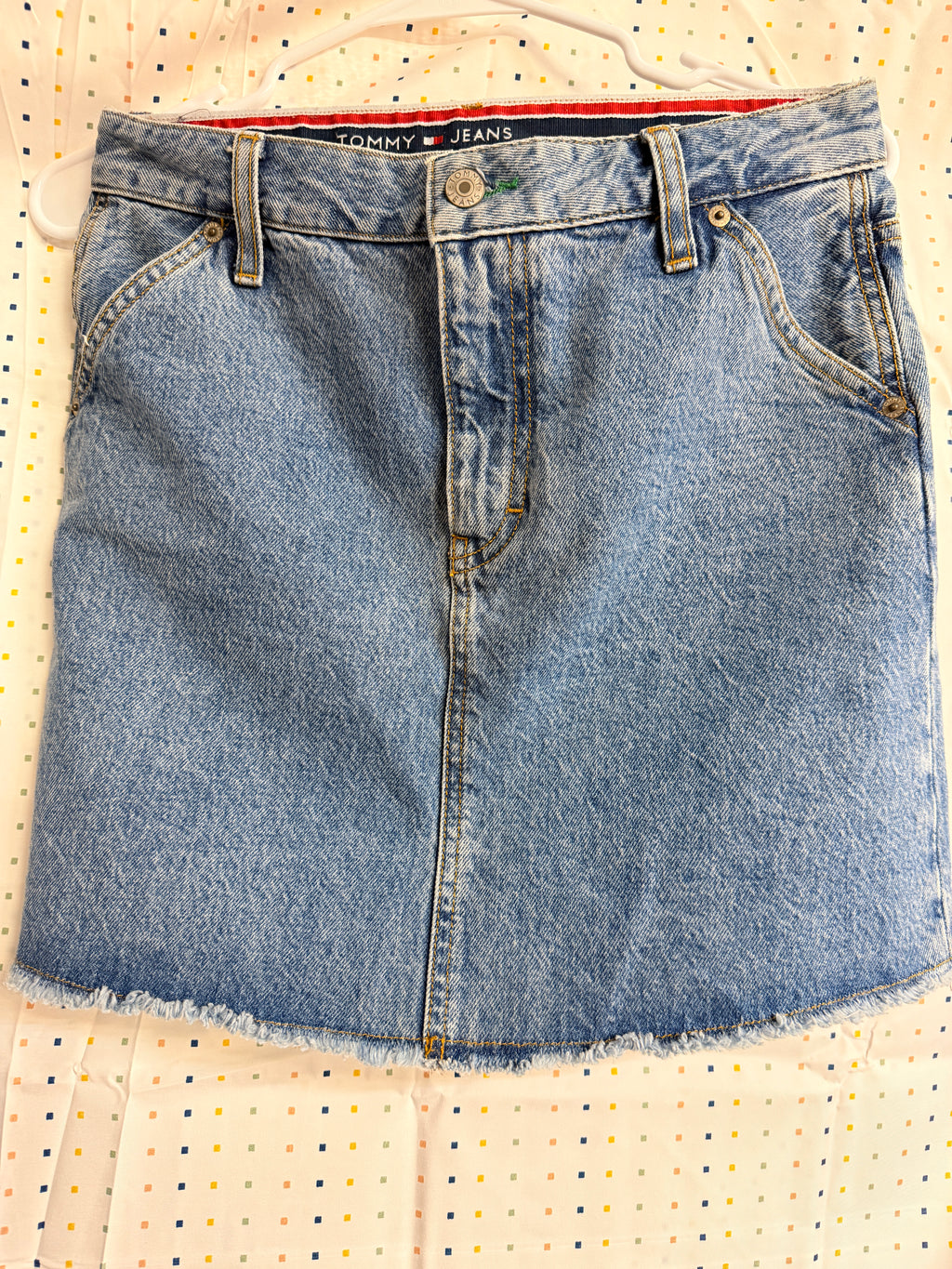 Tommy Jeans Denim Mini Skirt