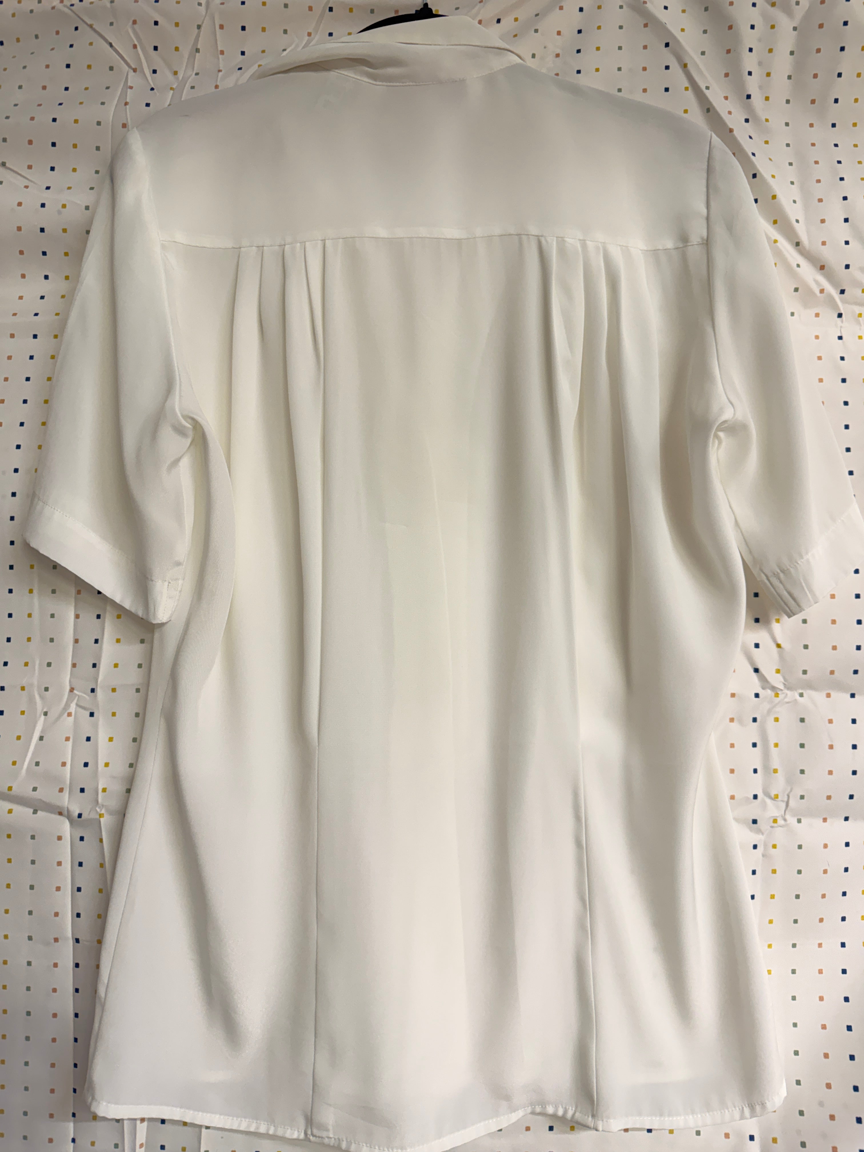 Westbound Button Front Blouse (Size 6)