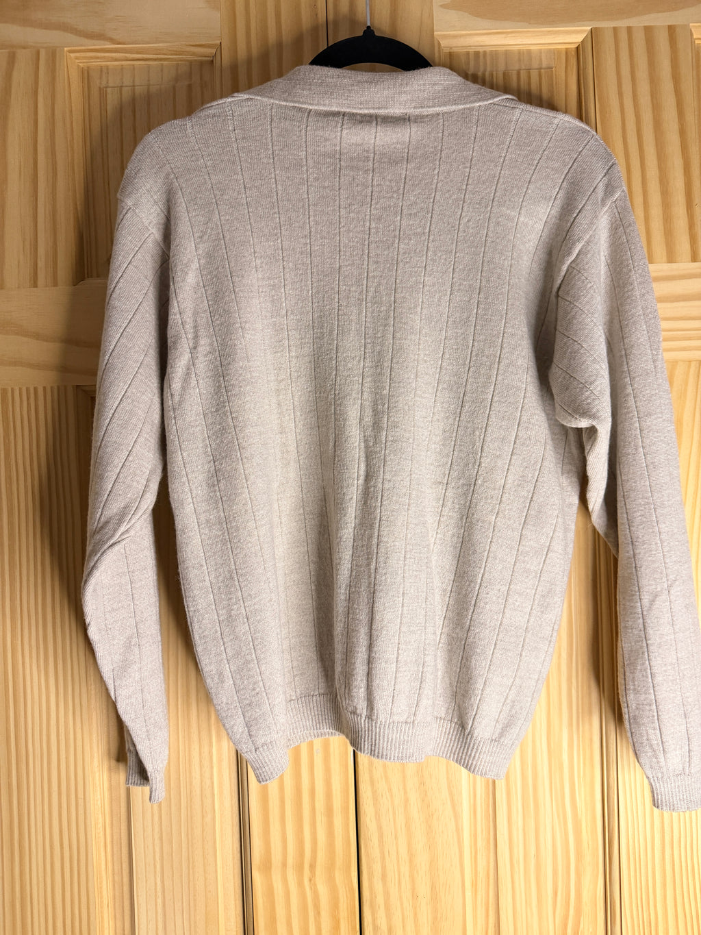 Brandini Made in Italy 100% Extra Fine Merino Wool Quarter-Zip Sweater - Men's M