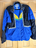 IXSPA by Jamie Sadock Colorblock Windbreaker Jacket Medium