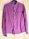 Vintage Gitman Bros USA Burgundy Brushed Cotton Button Down Shirt | Made in USA