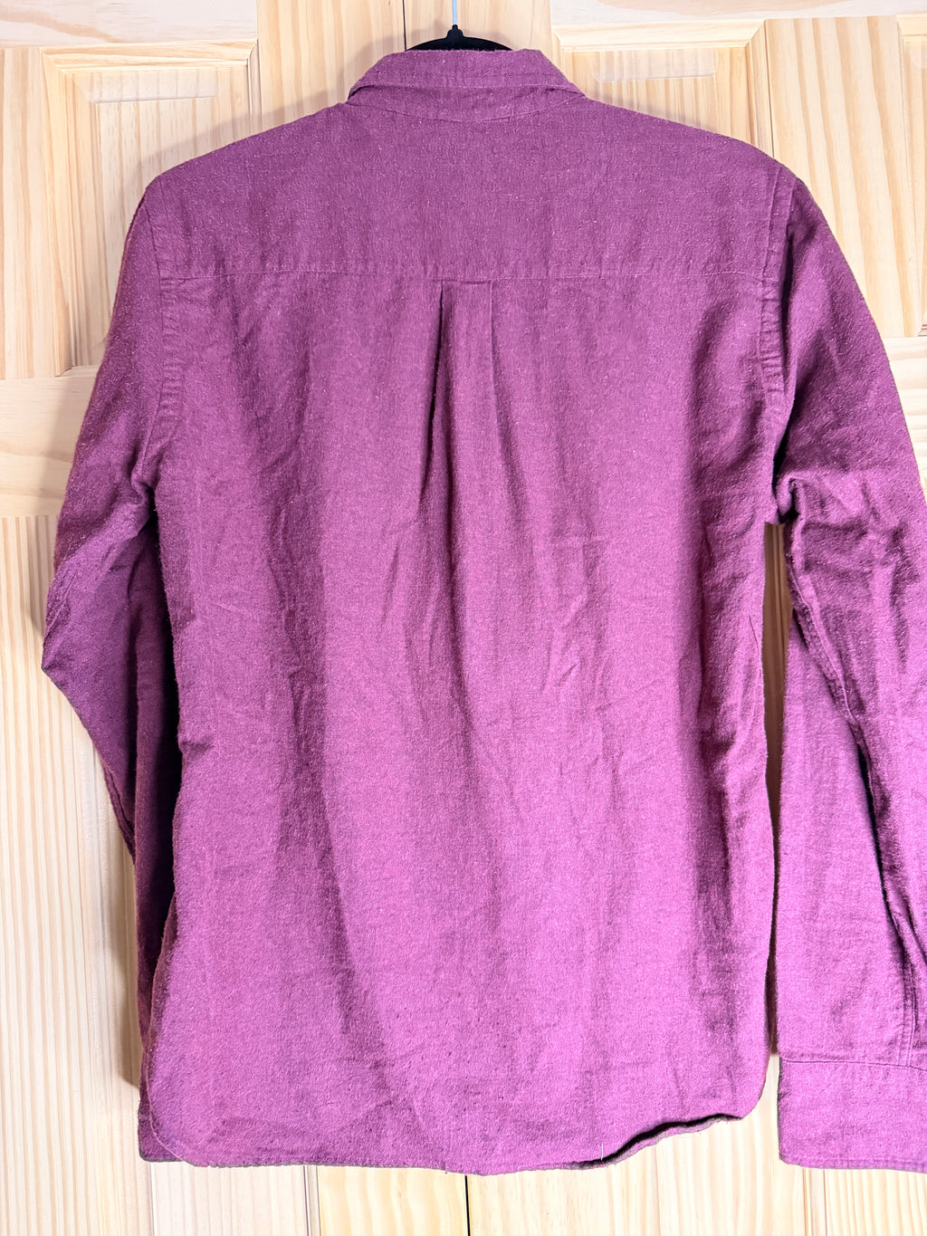 Vintage Gitman Bros USA Burgundy Brushed Cotton Button Down Shirt | Made in USA