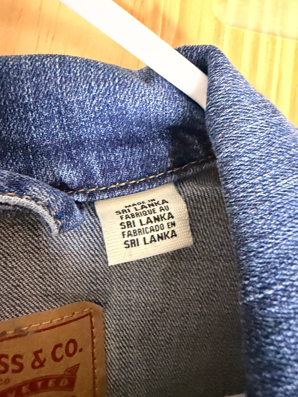 Levi's Classic Blue Denim Trucker Jacket | Women's Jean Jacket