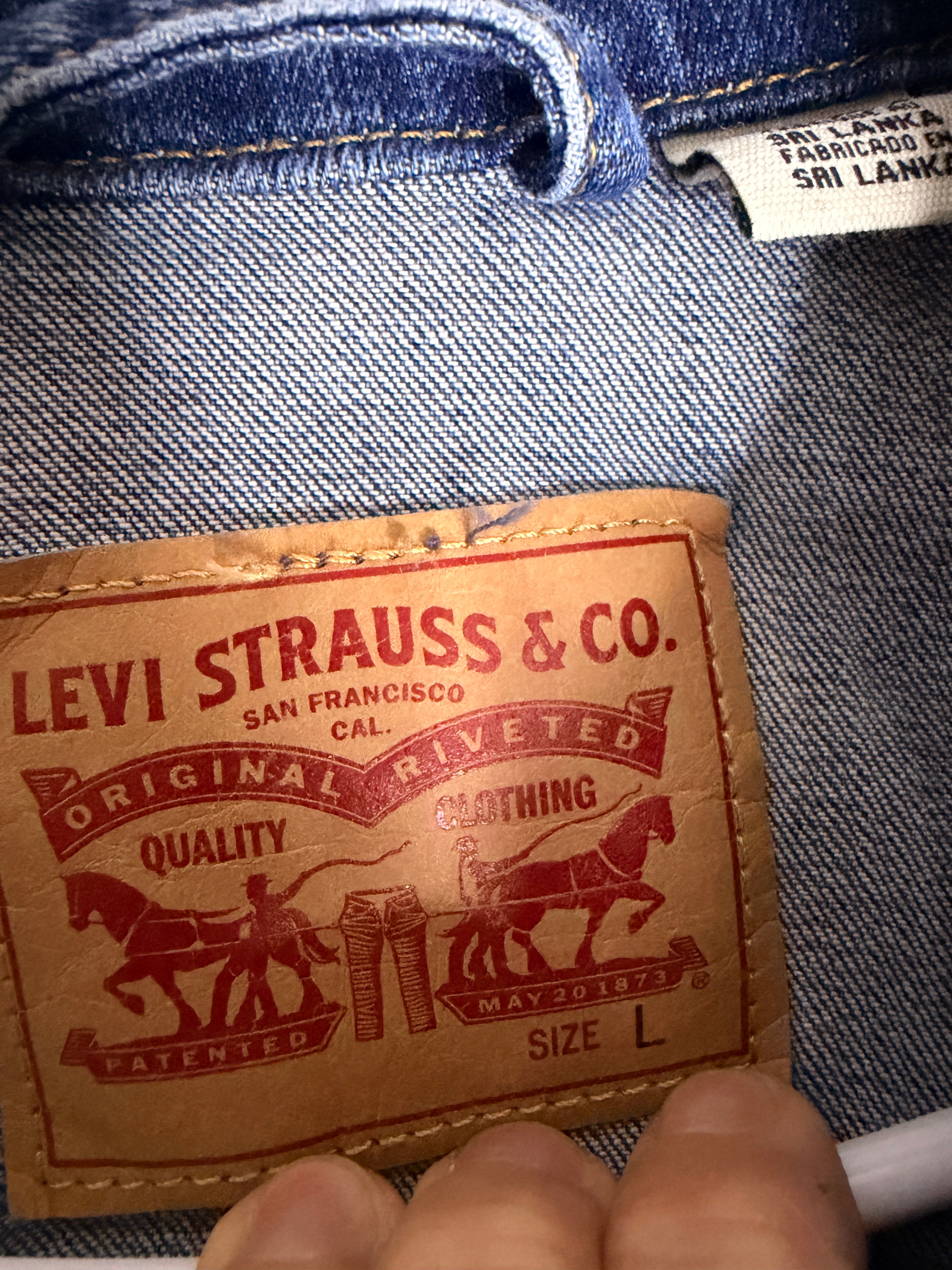 Levi's Classic Blue Denim Trucker Jacket | Women's Jean Jacket