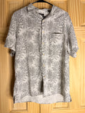 Tasso Elba Silk Blend Shirt (Large)