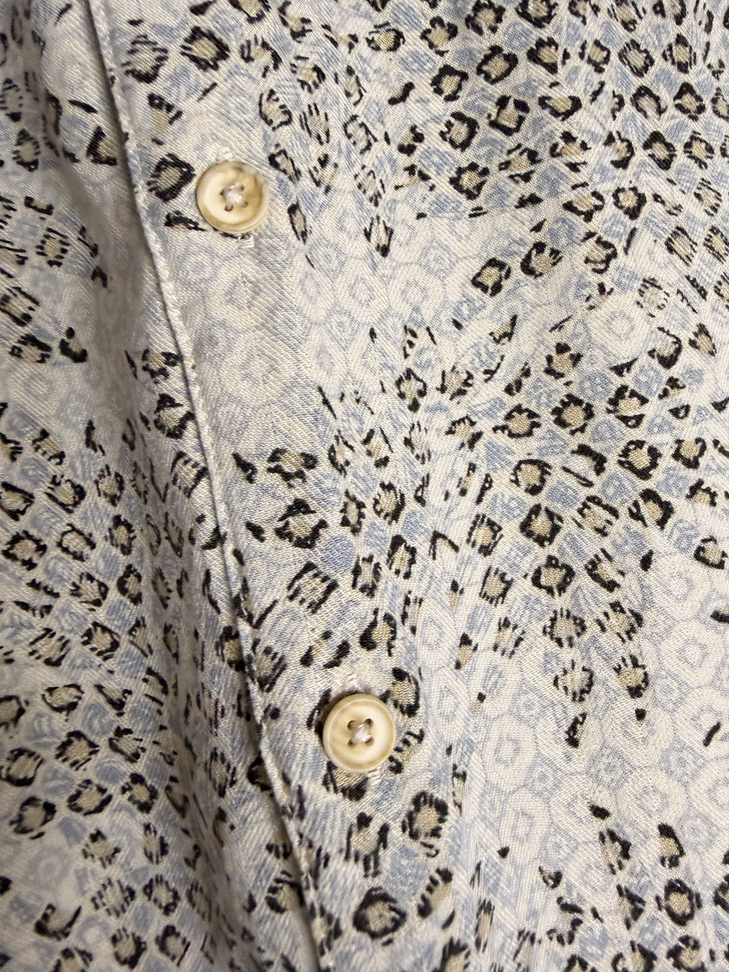 Tasso Elba Silk Blend Shirt (Large)