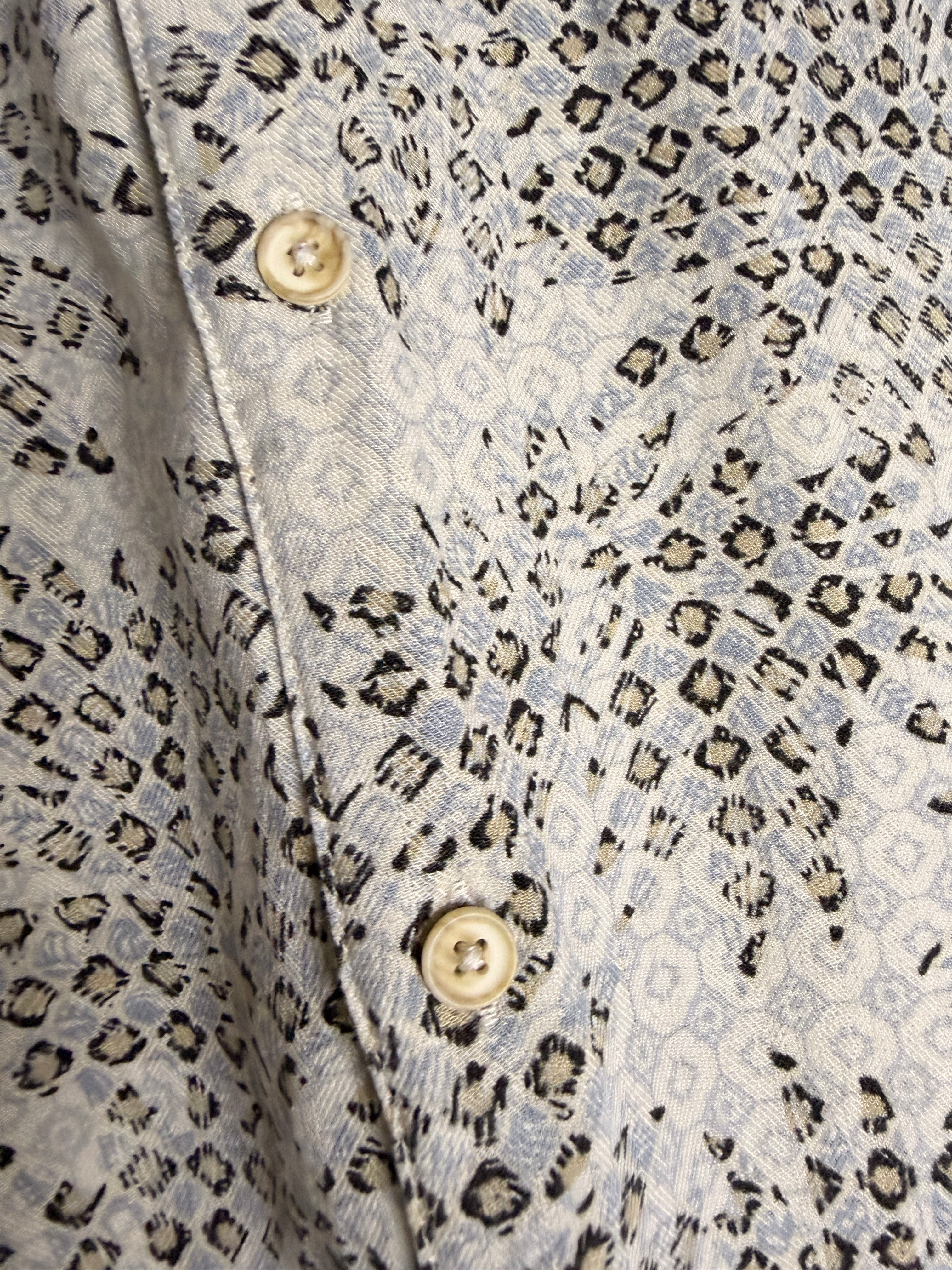 Tasso Elba Silk Blend Shirt (Large)