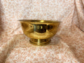Baldwin Solid Brass Centerpiece Bowl | Forged in America | Large Footed Decorative Bowl