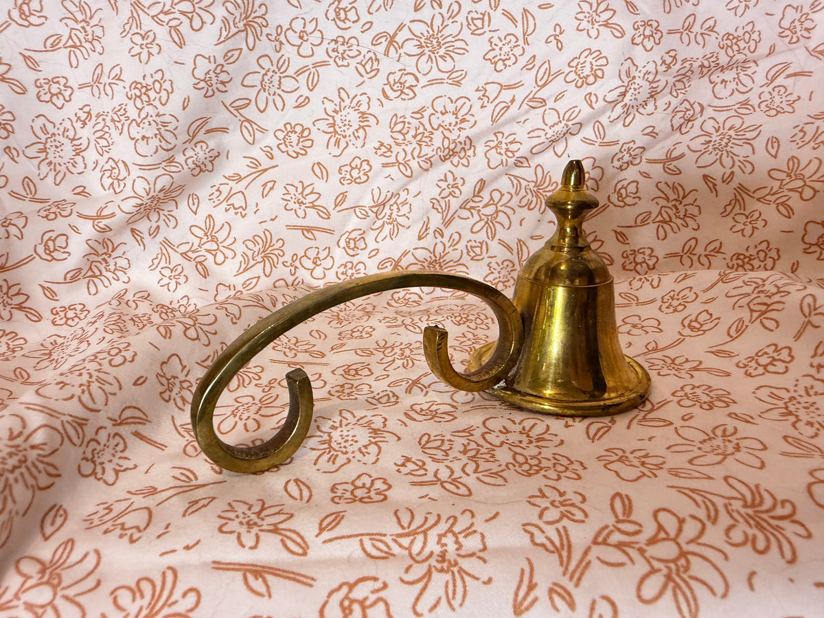 Vintage Solid Brass Candle Snuffer | Bell Shape Candle Extinguisher | Traditional Brass Home Decor