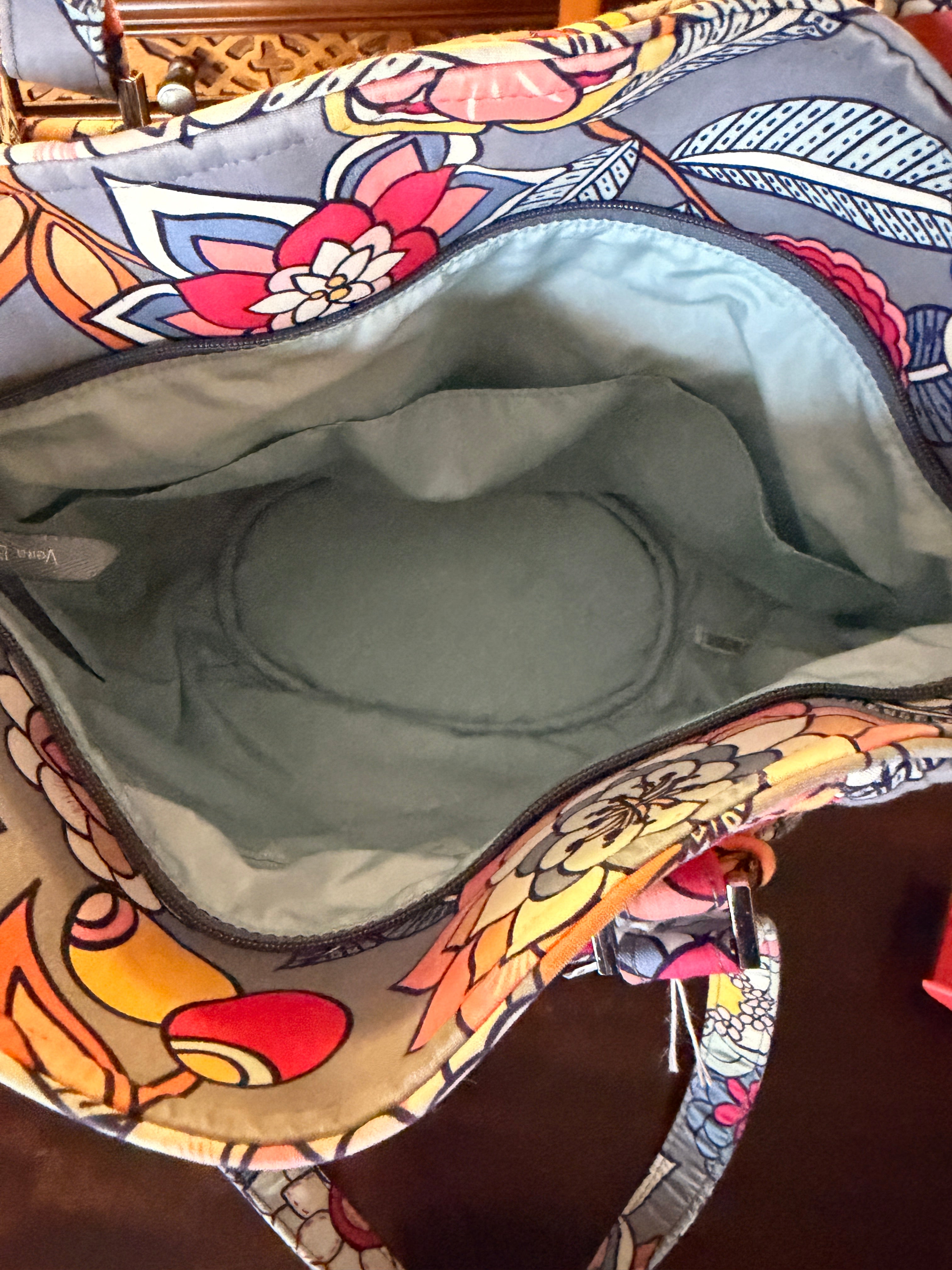 Vera Bradley Floral Quilted Tote
