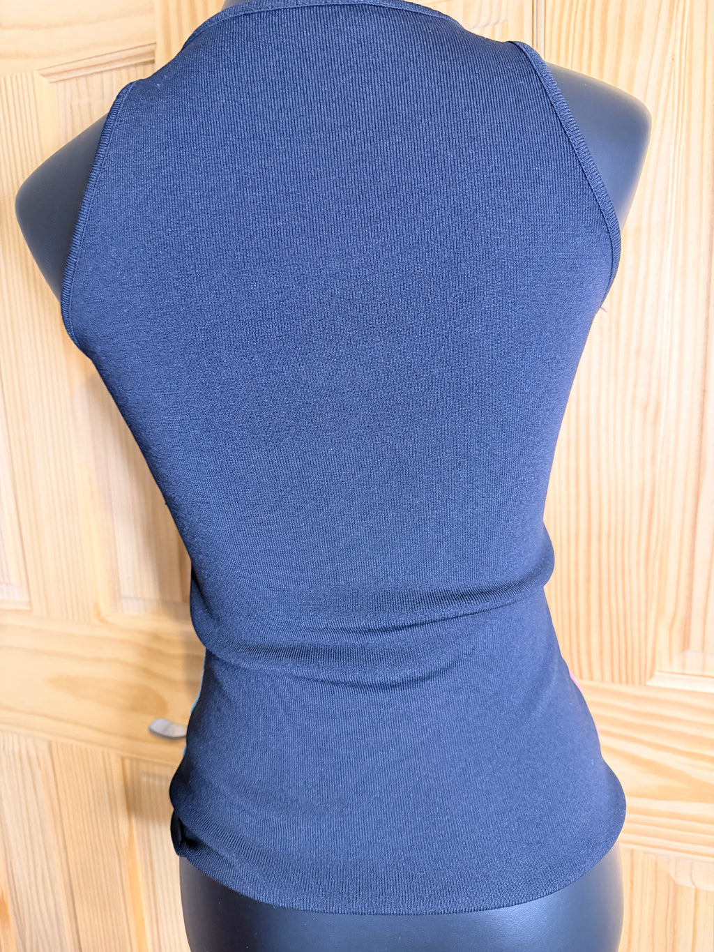 Ginevra by Francesca De Women's Colorblock Knit Sleeveless Top
