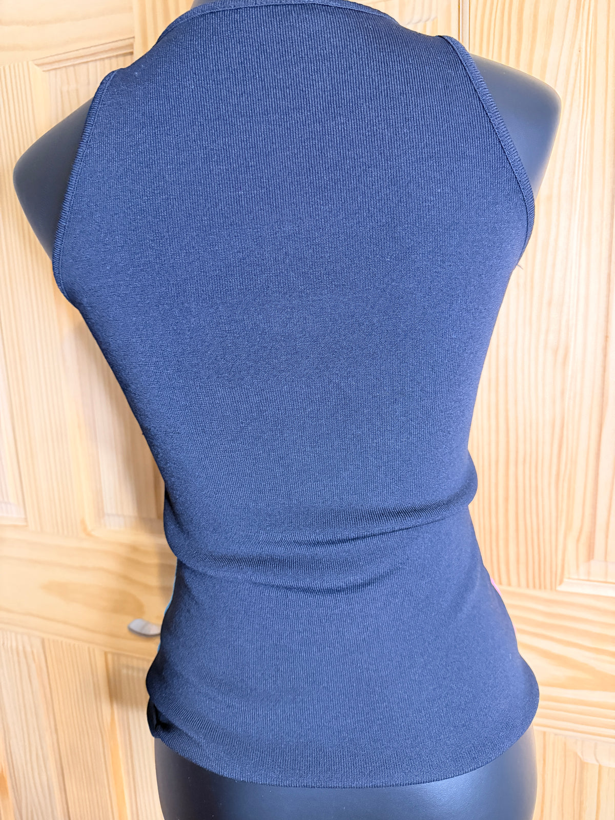 Ginevra by Francesca De Women's Colorblock Knit Sleeveless Top