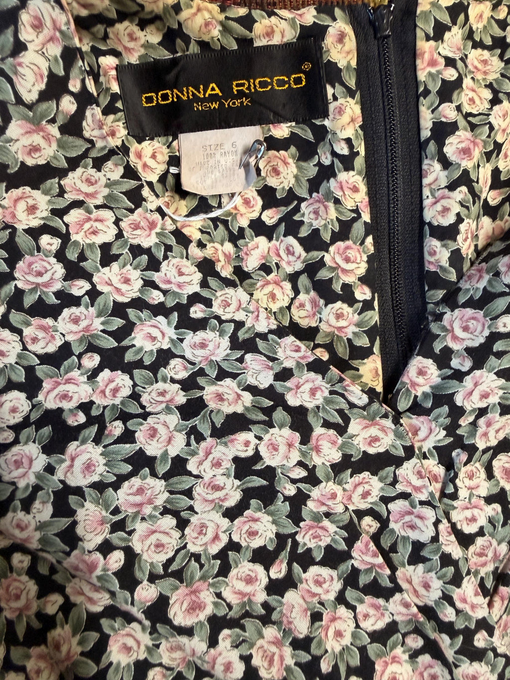 Donna Ricco New York Floral Dress