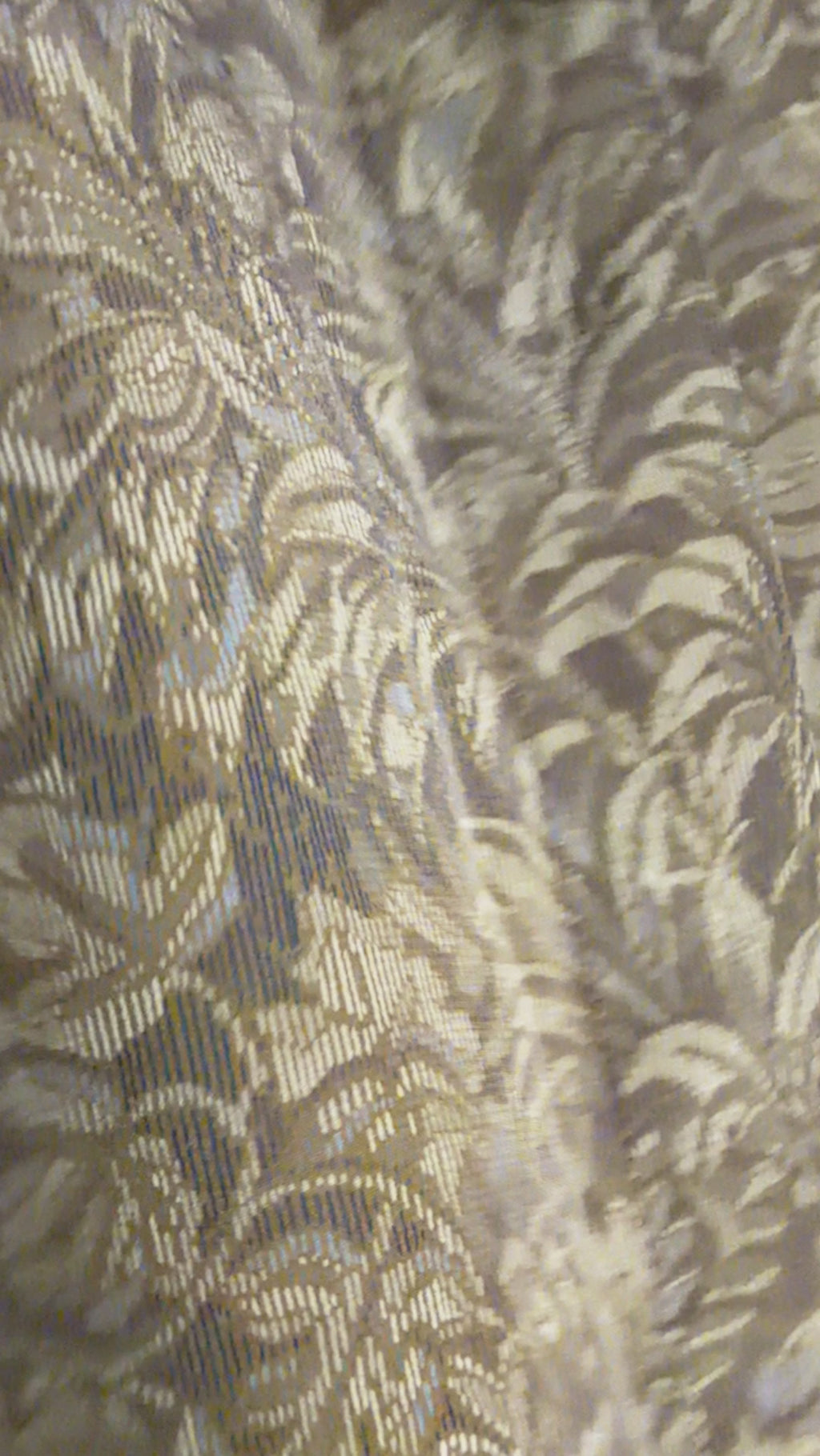 Ellen Tracy by Linda Allard 100% Silk Damask Jacquard Blouse